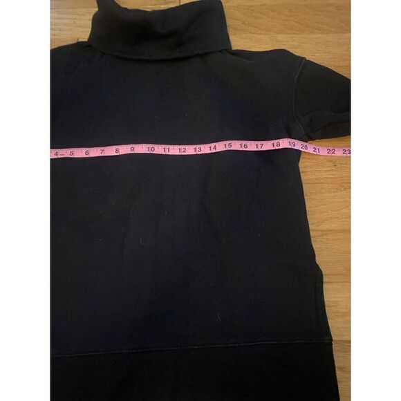 Athleta women's black cowl neck athletic comfort long sleeve pullover sweater XS - Picture 4 of 6